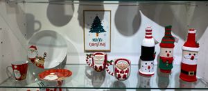 CERAMIC SANTA MUG - 180-1300048